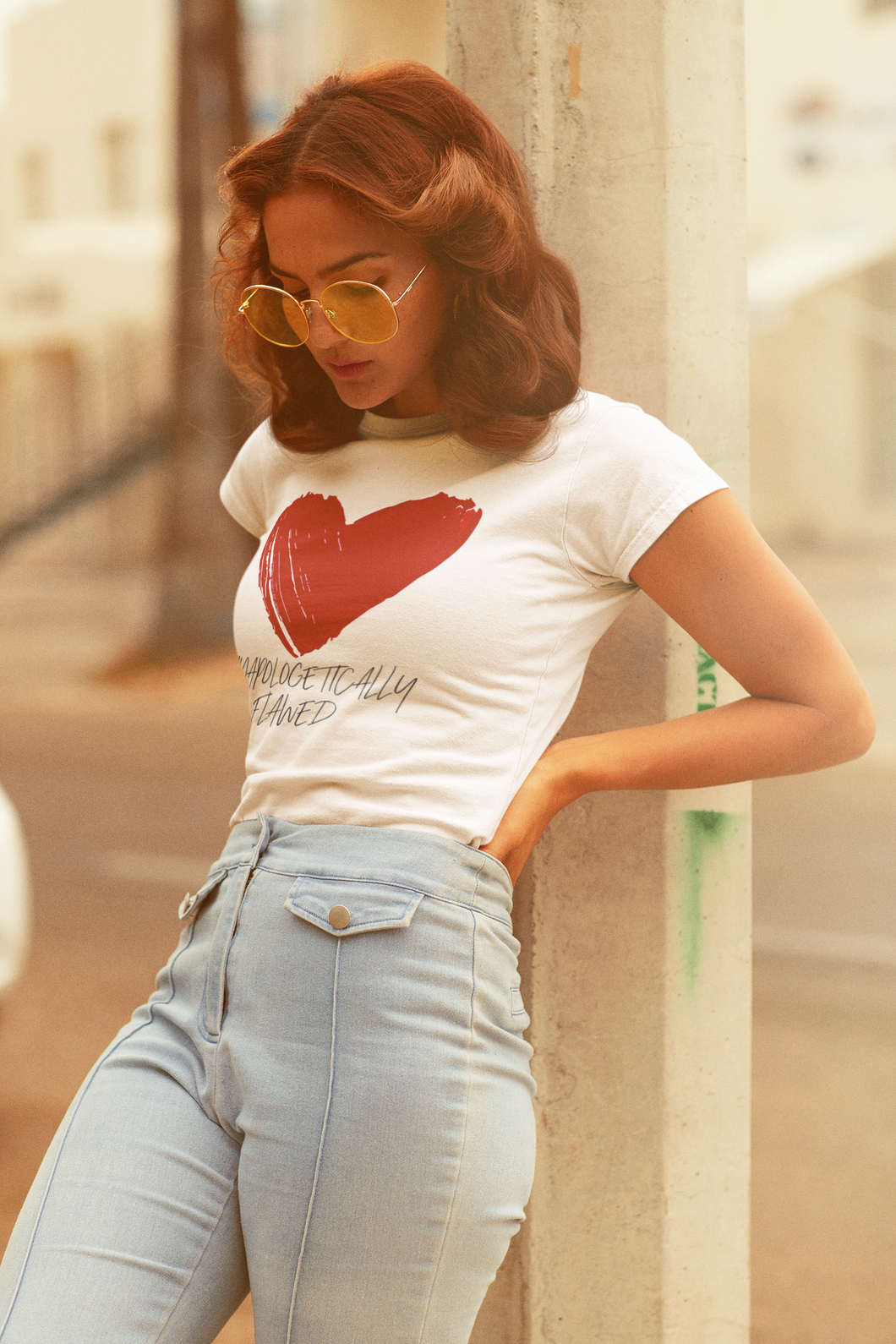 Unapologetically Flawed - Organic Cotton Tee