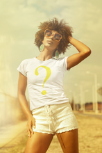 Load image into Gallery viewer, Yellow Question Mark-Organic Cotton TEE
