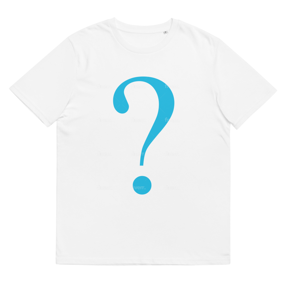 Question Mark - Organic Cotton TEE