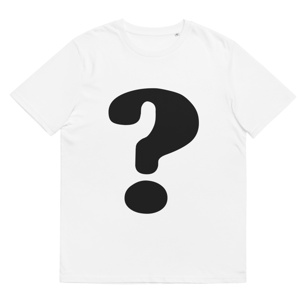 Question Mark - Organic Cotton TEE