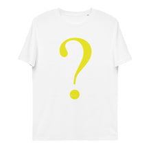 Load image into Gallery viewer, Yellow Question Mark-Organic Cotton TEE
